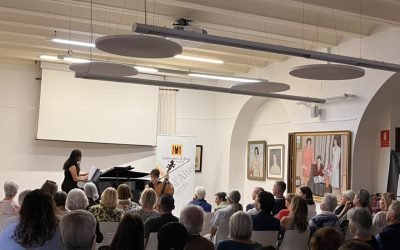 Exposición óleos de la colección de Navarro Ramón Altea en Biblioteca Pública de Altea
