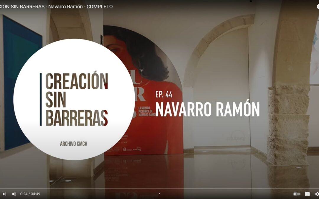 Entrevista a Juana Mª Balsalobre sobre la exposición ‘Mujeres’ de Navarro Ramon en el Mubag